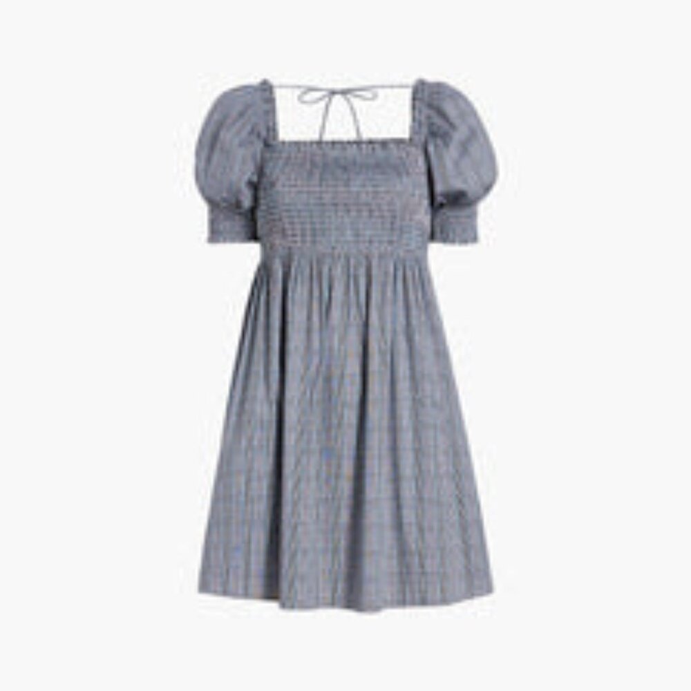 Hill House Athena Nap Dress in Tai Check